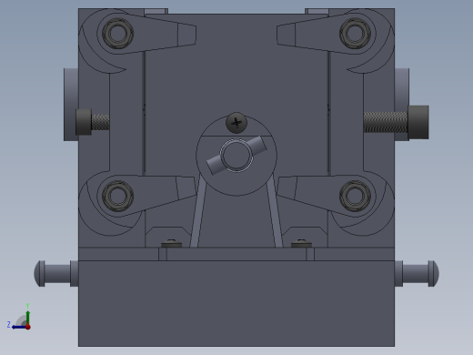 双支撑镗床夹具（带浮动镗杆）右视缩略图