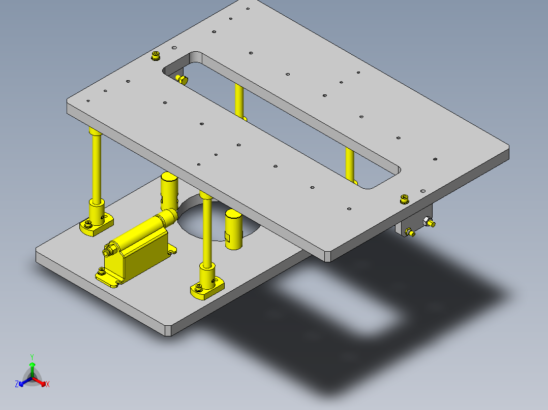 薄板齿轮间传递供应机构