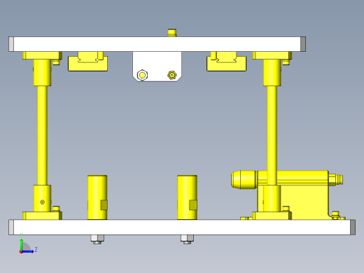 薄板齿轮间传递供应机构左视缩略图