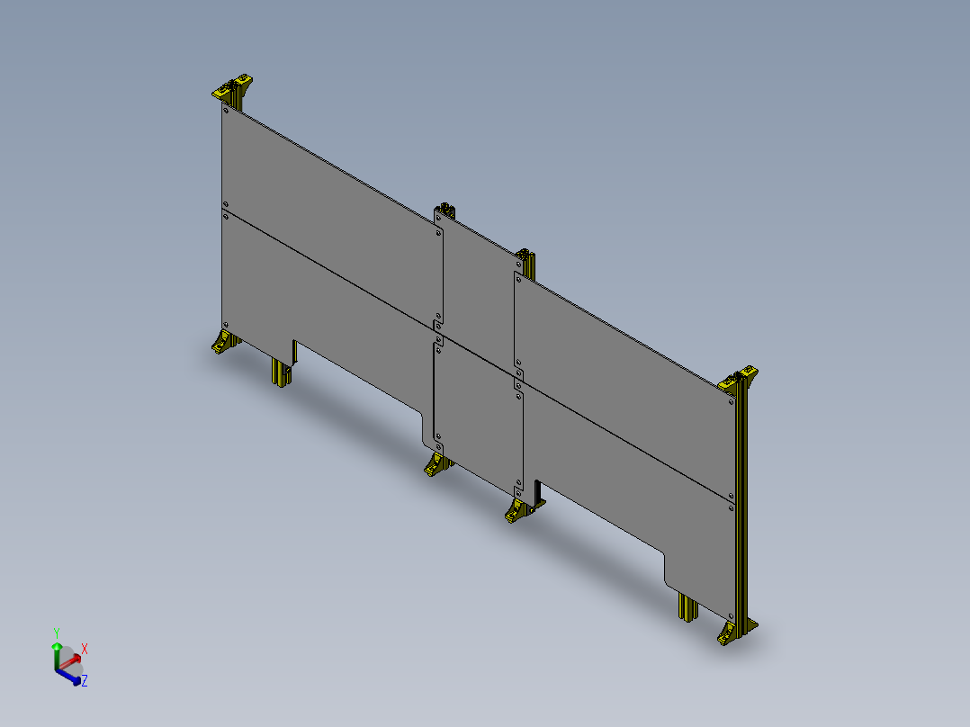 卷帘机构主视图