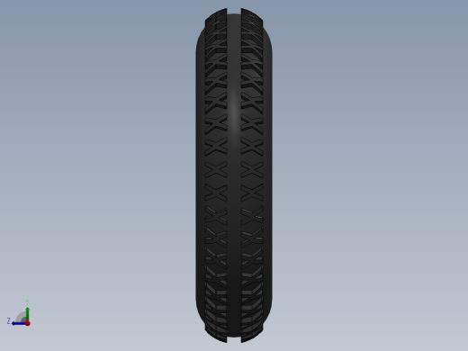 solidworks 轮胎设计右视缩略图