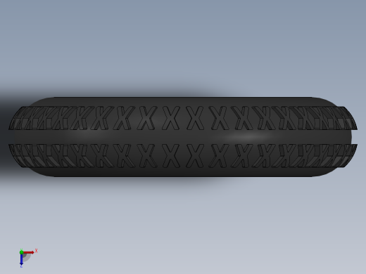 solidworks 轮胎设计俯视缩略图