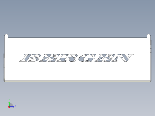 遥控直升机降落钣金3D模型左视缩略图