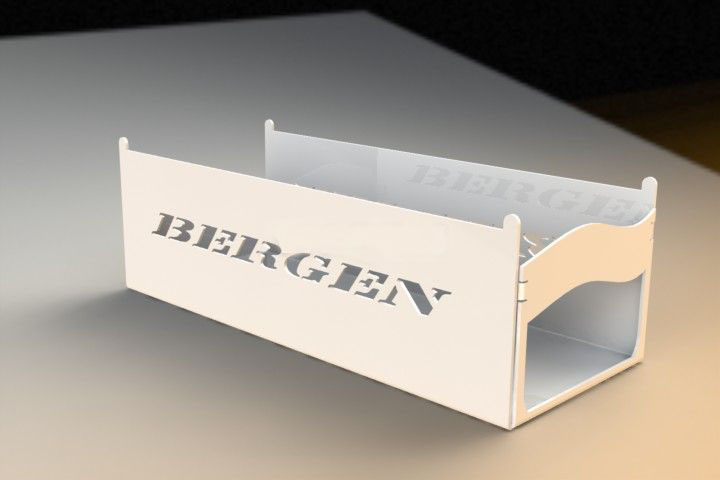 遥控直升机降落钣金3D模型