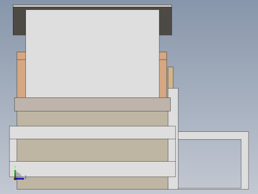 SolidWorks中的现代别墅设计18x36左视缩略图