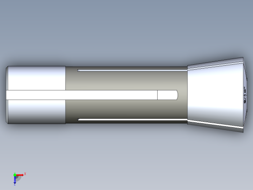 R8-夹头组-R8 COLLET 0.563.STEP俯视缩略图