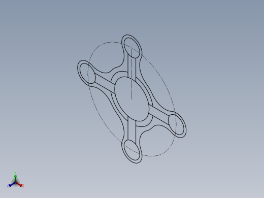 SW建模练习题-exercise 89正等轴测缩略图