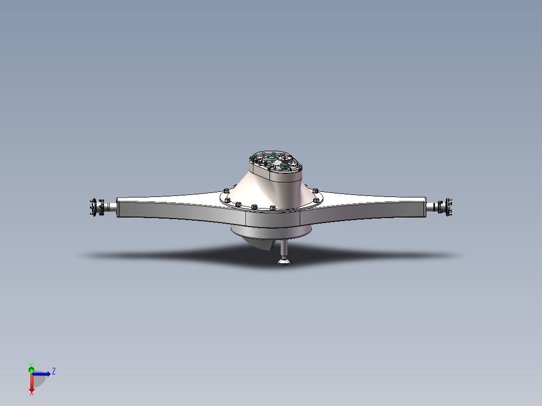 贯通式双极驱动桥SW三维图==1240199==200