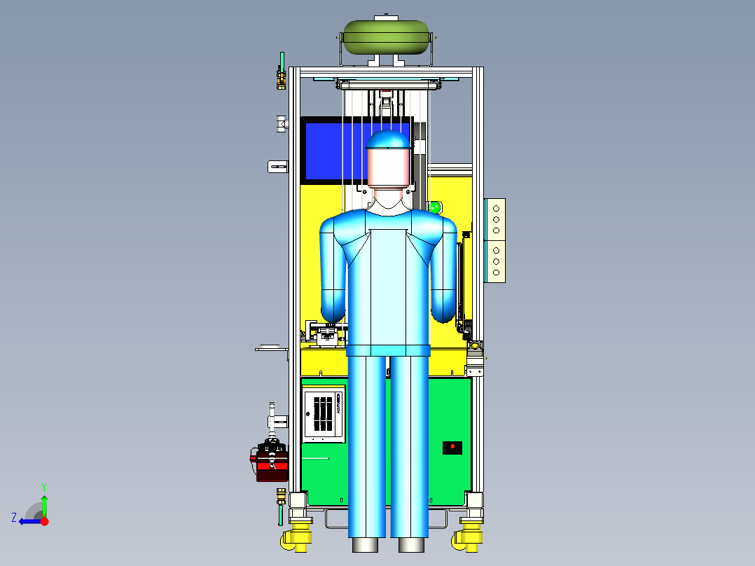 电压调中右视图