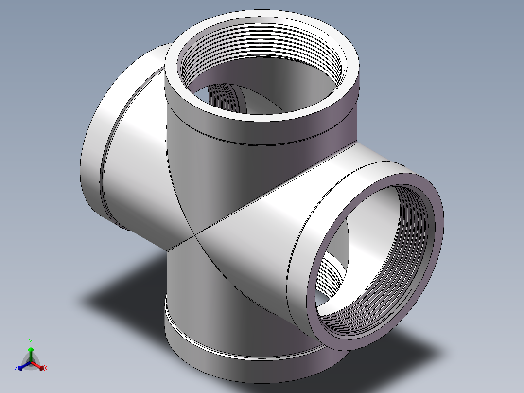 四通-等径内丝 DN65