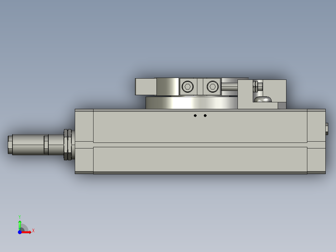 旋转气爪PRC50ST-90前视图