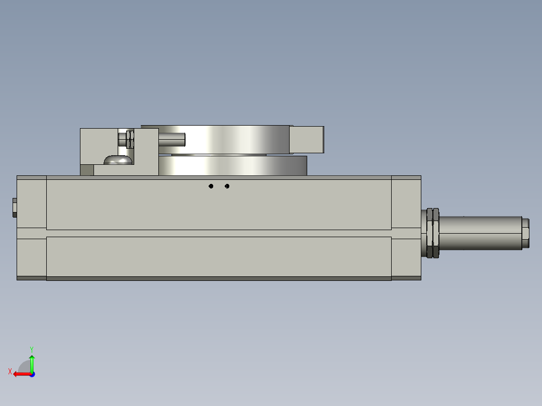 旋转气爪PRC50ST-90后视图