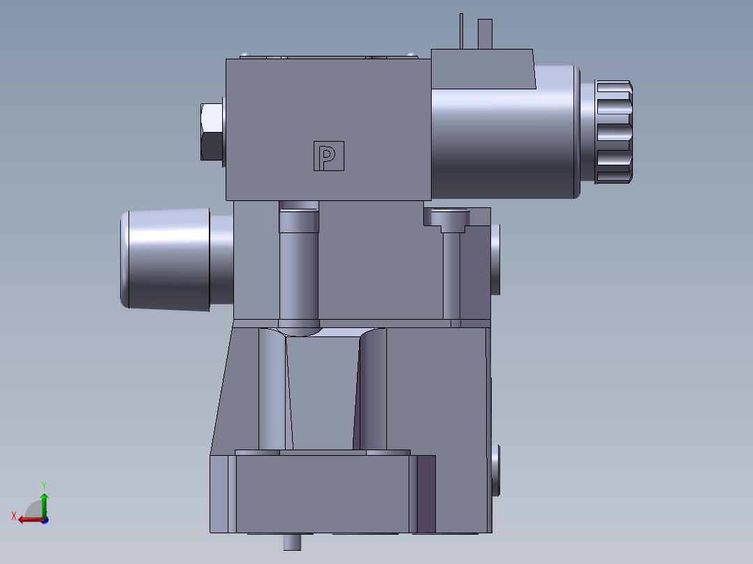 力士乐液压阀-DAW10B后视图