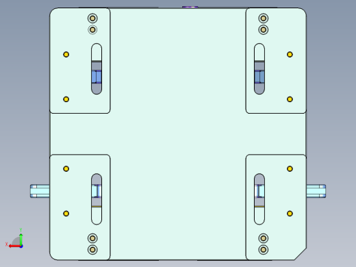 BLACKB-HF-CNC4笔记本CNC工装夹具三维模型-0624后视缩略图