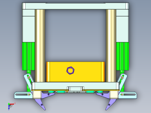 BLACKB-HF-CNC4笔记本CNC工装夹具三维模型-0624俯视缩略图