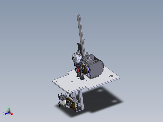 福特间歇式油泵电磁阀端盖压装设备sw14可编辑