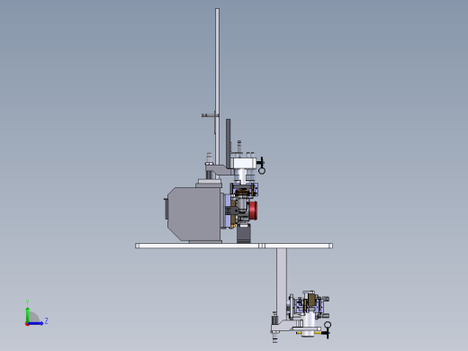 福特间歇式油泵电磁阀端盖压装设备sw14可编辑左视缩略图