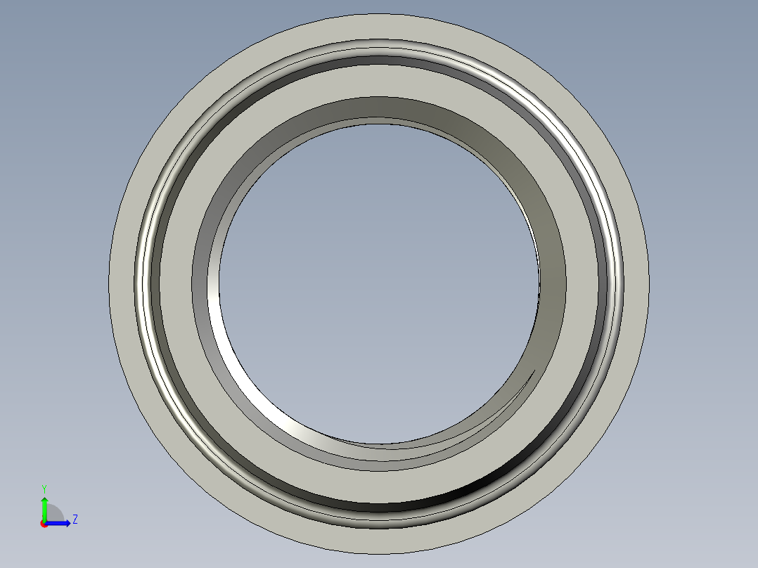 螺纹管管箍-异径有边 DN20-DN15左视图