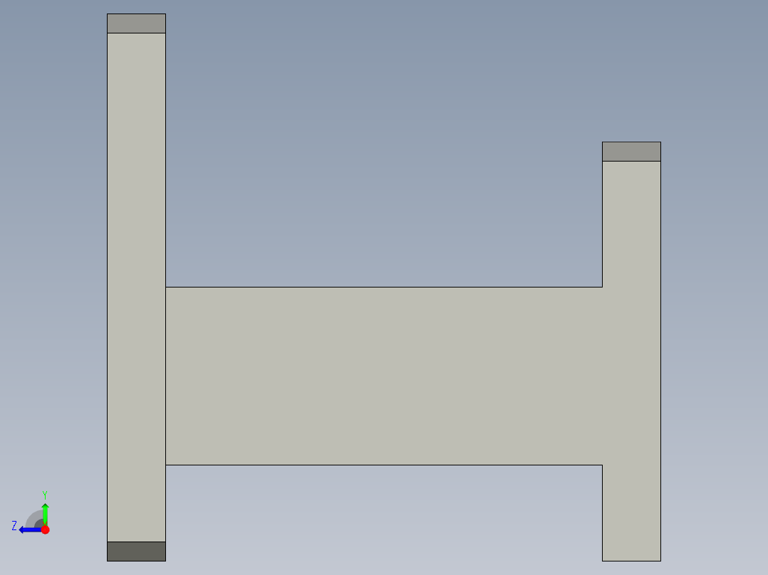 雷塞57步进电机座57右视图