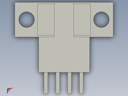 12122-双叶阀1019-TX-1025BS5-L2M光电开关俯视缩略图