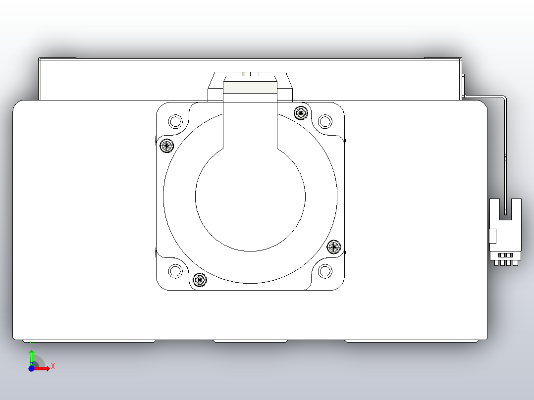 滚珠丝杠直线轴带导轨全封闭TPA-HCR-202D-2510C-L850-M-C-P75-N3前视图
