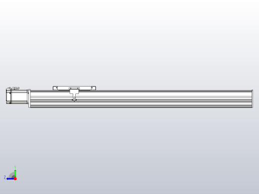 滚珠丝杠直线轴带导轨全封闭TPA-HCR-202D-2510C-L850-M-C-P75-N3右视缩略图