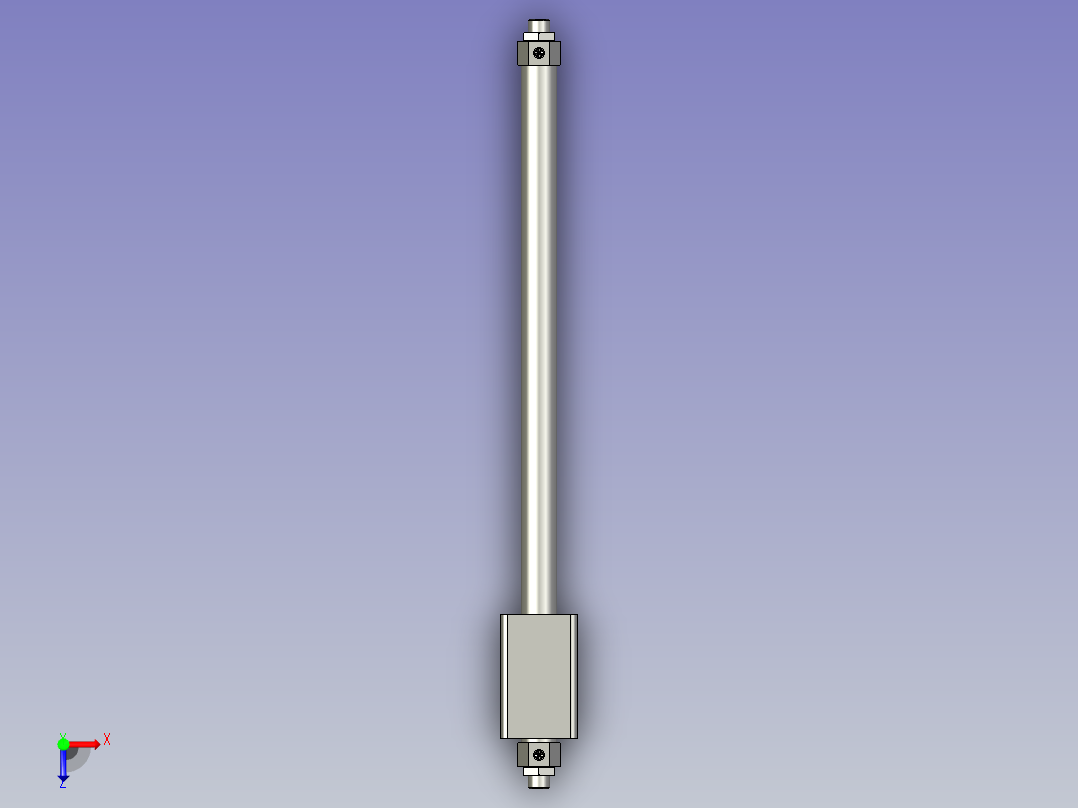 气缸SMCCY3B15-250俯视图