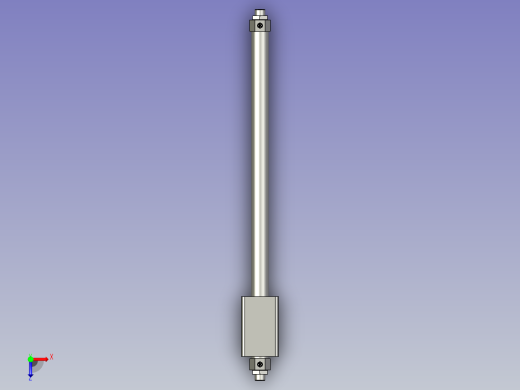 气缸SMCCY3B15-250俯视缩略图