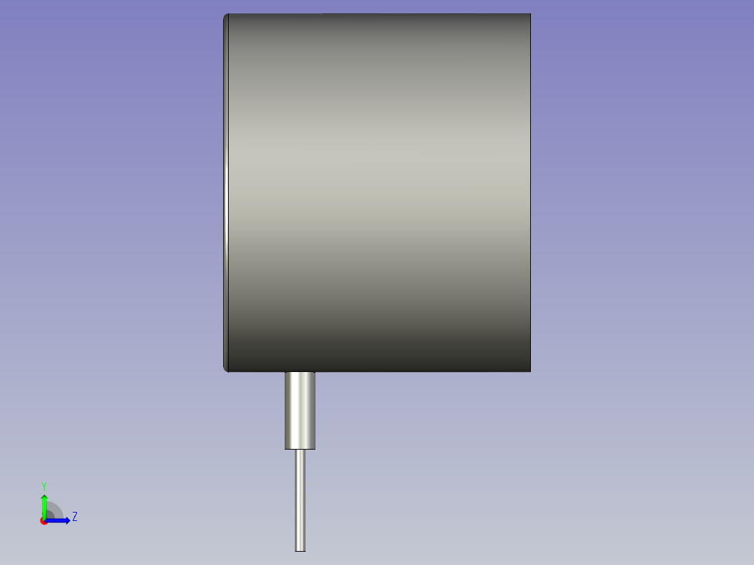 大电磁固定座TMEH-A7左视图