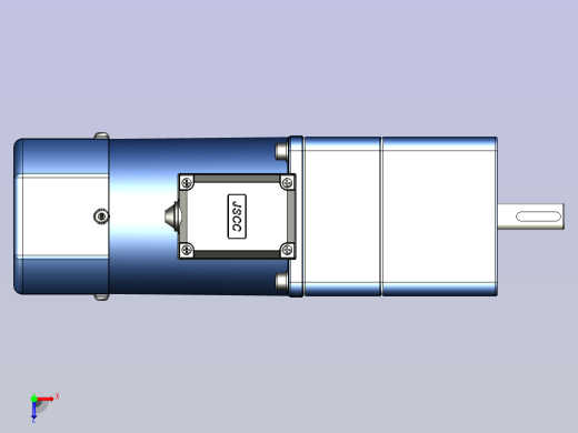 YB电磁制动电机 90yb01-1800俯视缩略图