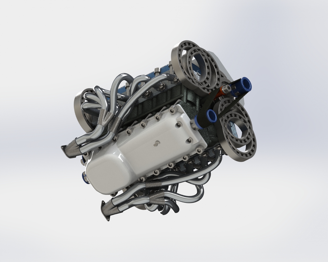 V12发动机十二缸内燃机 sw24