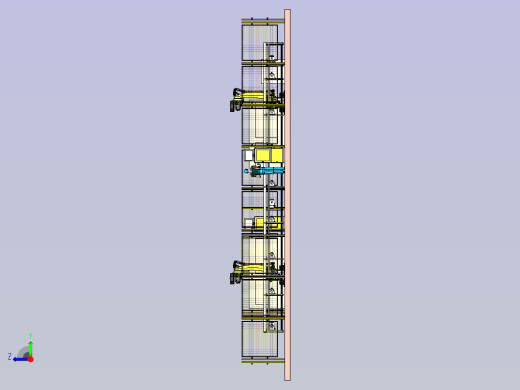 环形输送线设计右视缩略图