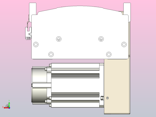 皮带直线轴半封闭可选导轨TPA-HNB-220D-176-L3000-LP-Y-P1K-N3后视缩略图