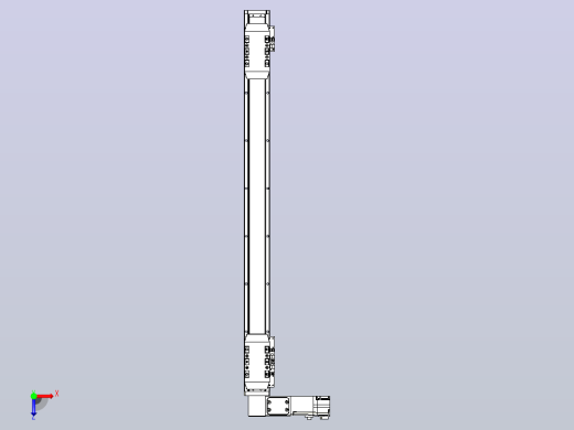 皮带直线轴双滑块型TPA-GCBS-50-P42-L250-DL-M10-N3俯视缩略图
