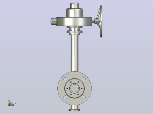 Dt943H(F)-10C.P.R.V-B[DN50]阀，截止阀，风阀，蝶阀左视缩略图