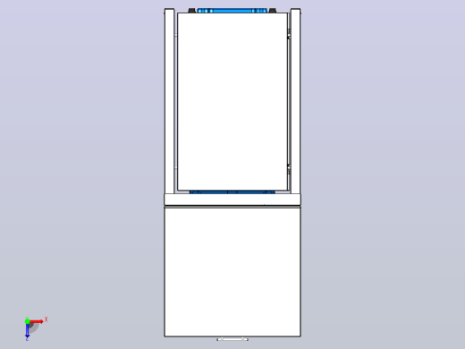 box-for-garbage-cans-1832-模型格式为 stp igs俯视缩略图