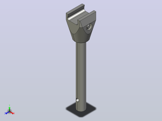 JB-BL-L100-C1带柄方单轨夹主视缩略图