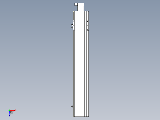 MTH13标准螺杆滑台[MTH13-L#-700-BC-P20-C3]俯视缩略图