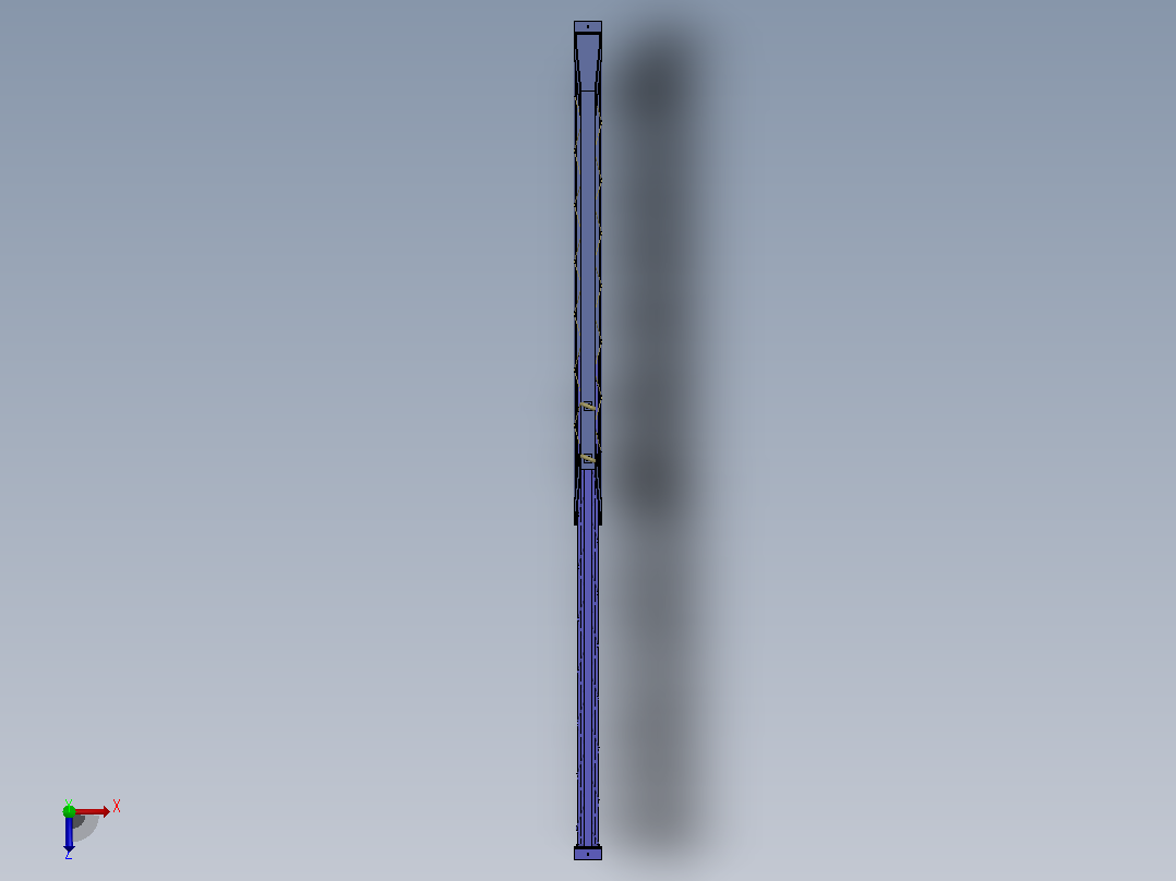 跨度梁俯视图