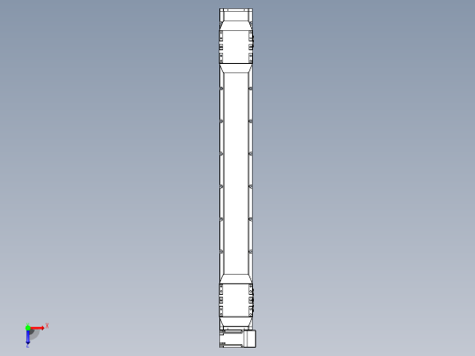 皮带直线轴双滑块型TPA-GCBS-150-P80-L450-RU-M75-N3俯视缩略图