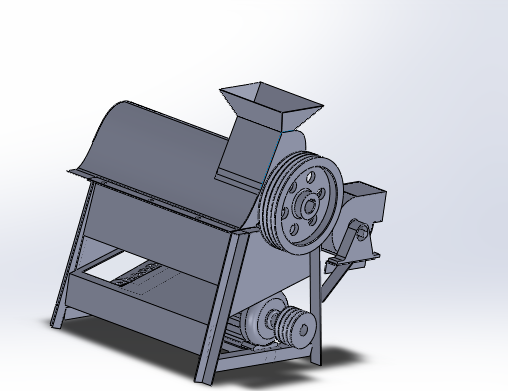 小型水稻脱粒机设计sw+cad+说明书缩略图