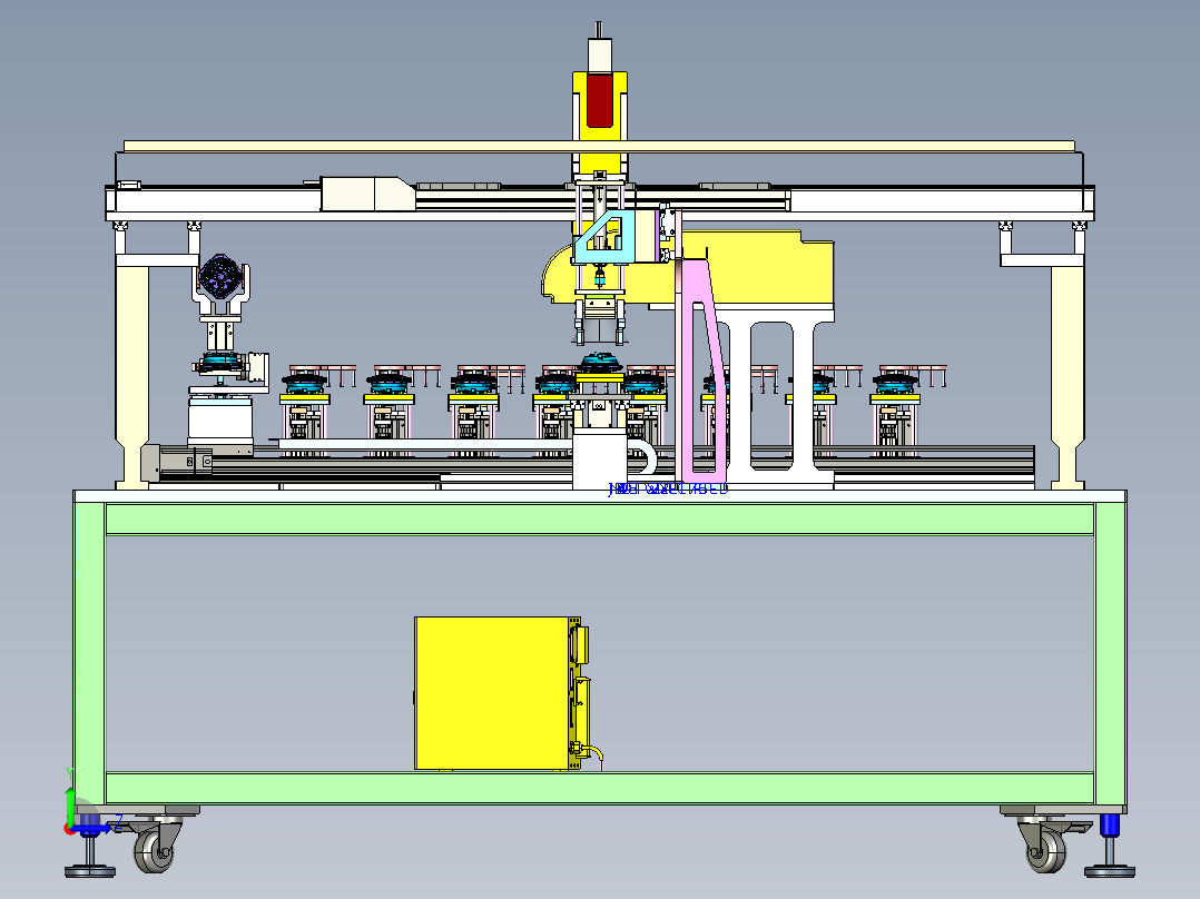 产品搬运打标设备pro5.0.zip左视图