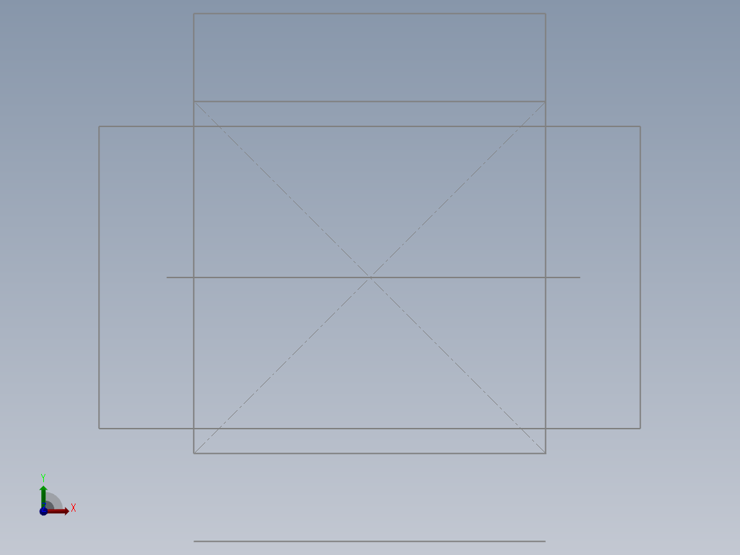 00131-灭火器壳模具设计前视图