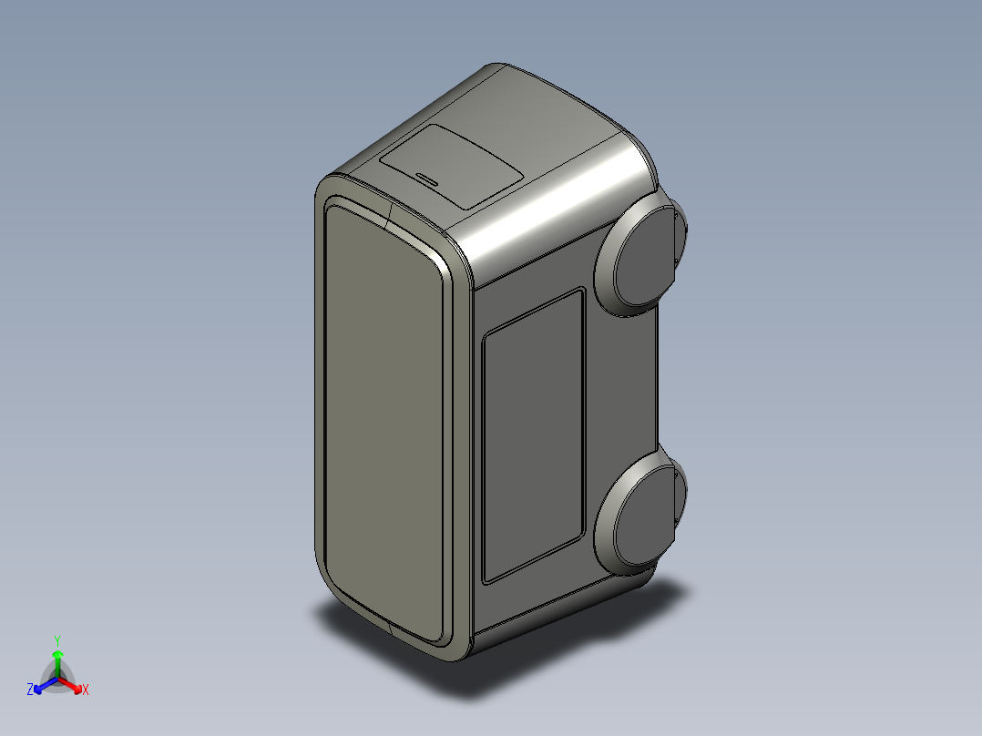 无人配送车三维图979496