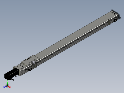 Toyo东佑达直线模组-ECH6-700-BC正等轴测缩略图