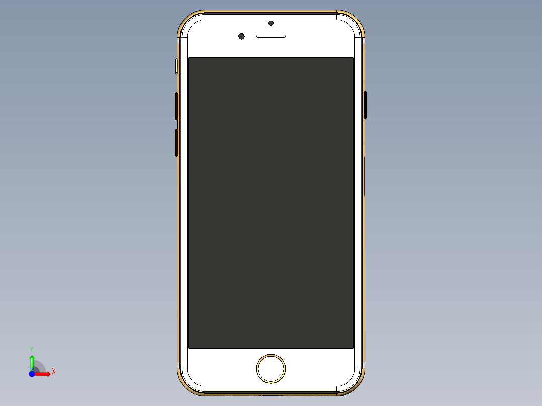 hone7模型前视图