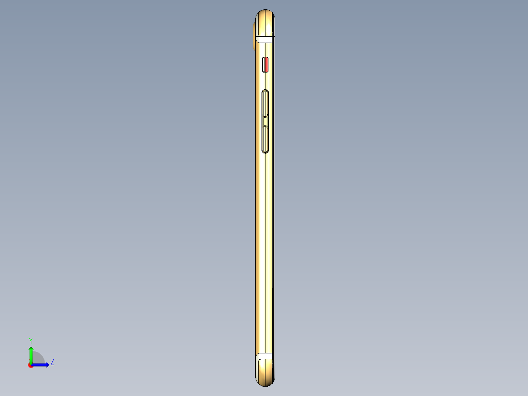 hone7模型左视图