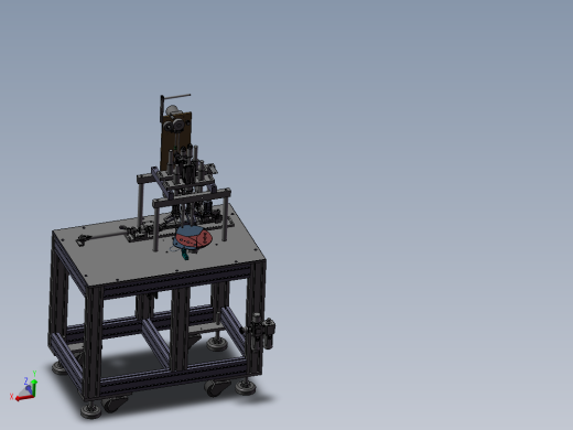 KN95半自动口罩机3D图纸