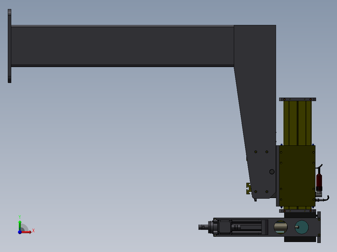 147数控机床前视图