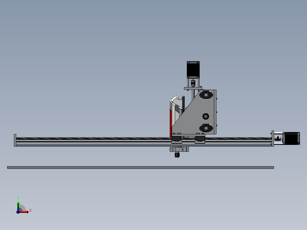 103CNC数控机床前视图